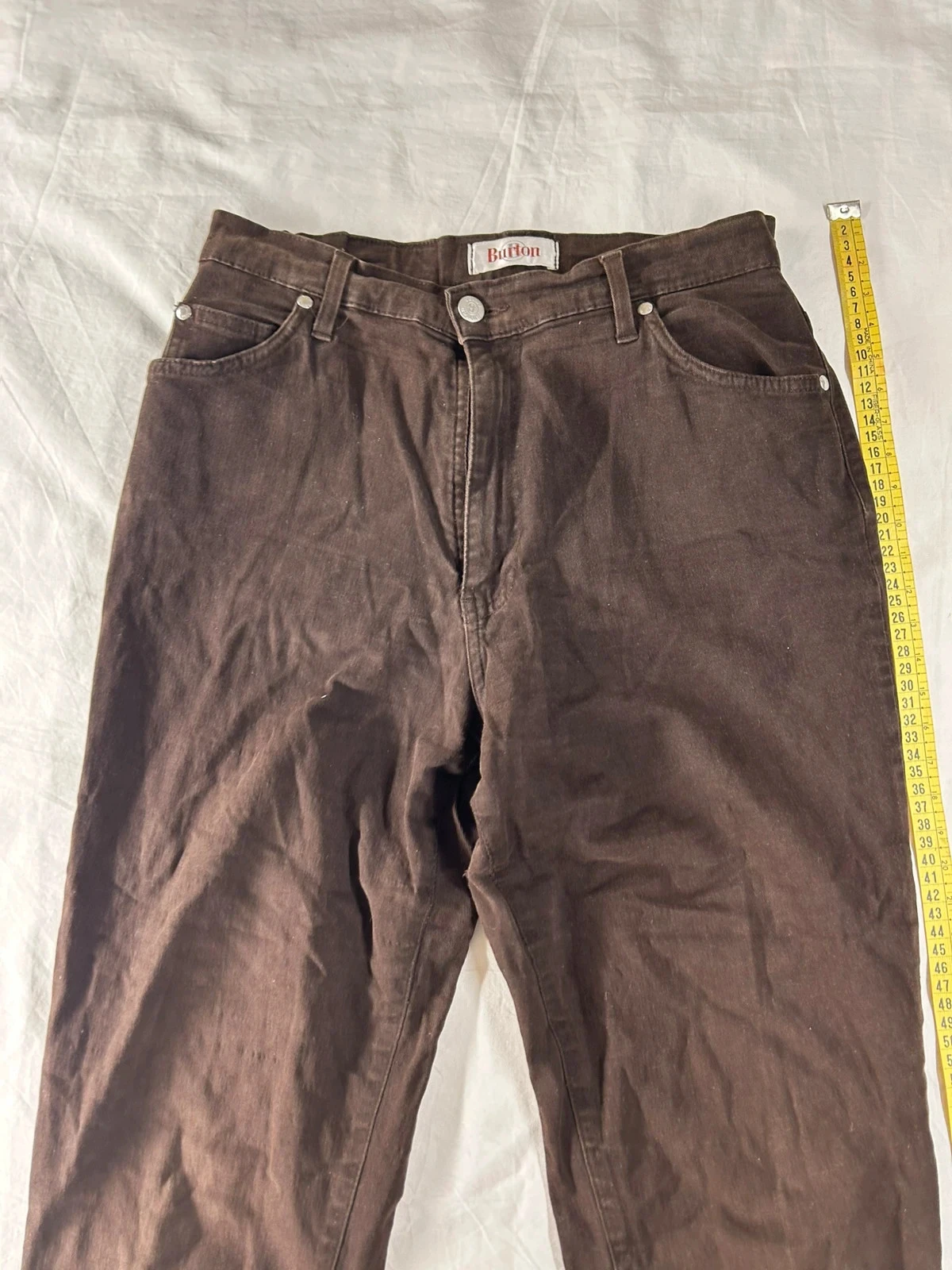 Bruine Burton skinny jean maat 40 – photo 2